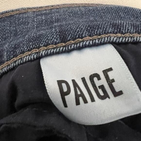 Paige Womens Lennox Jeans Sz 29 Slim Fit Denim Blue Stretch - Picture 10 of 12